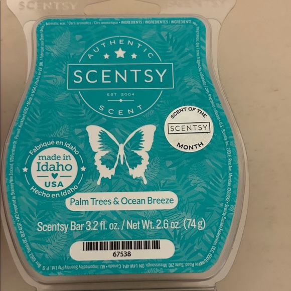 Scentsy Wax Bars - Sunflower Yellow, Pomegranate Red, Ocean Teal - Picture 4 of 5